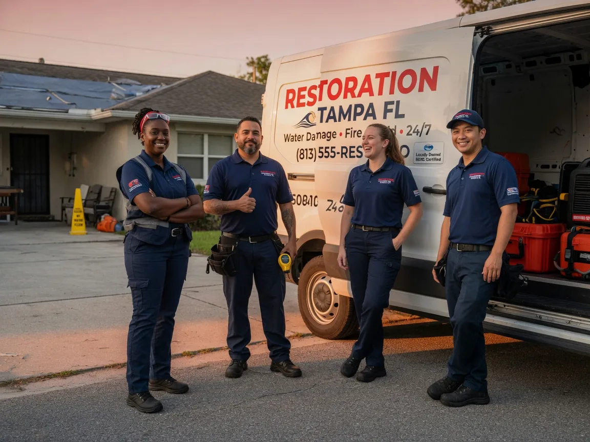 Water Damage Restoration company in East Liberty, OH